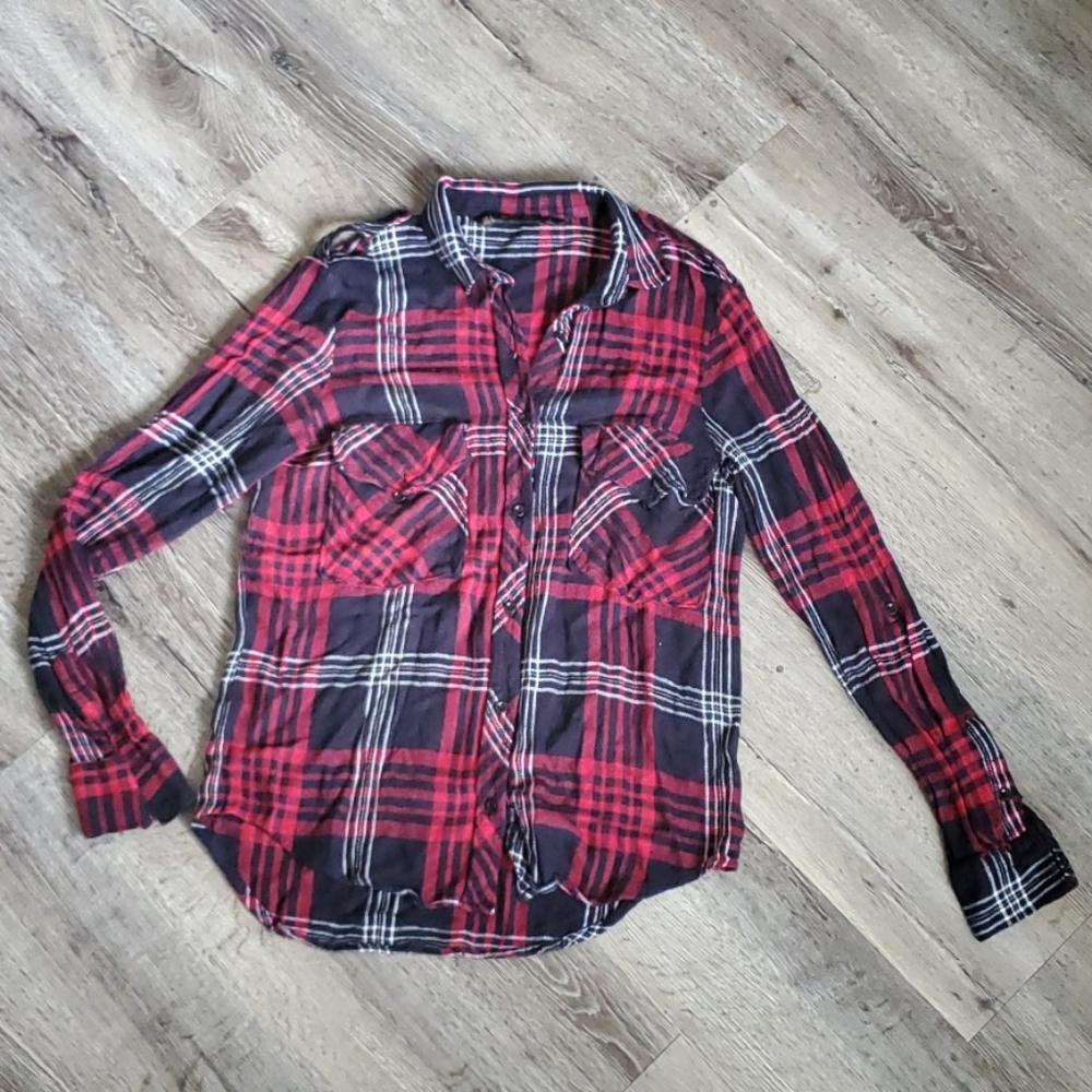 Zara Basic Plaid Flannel